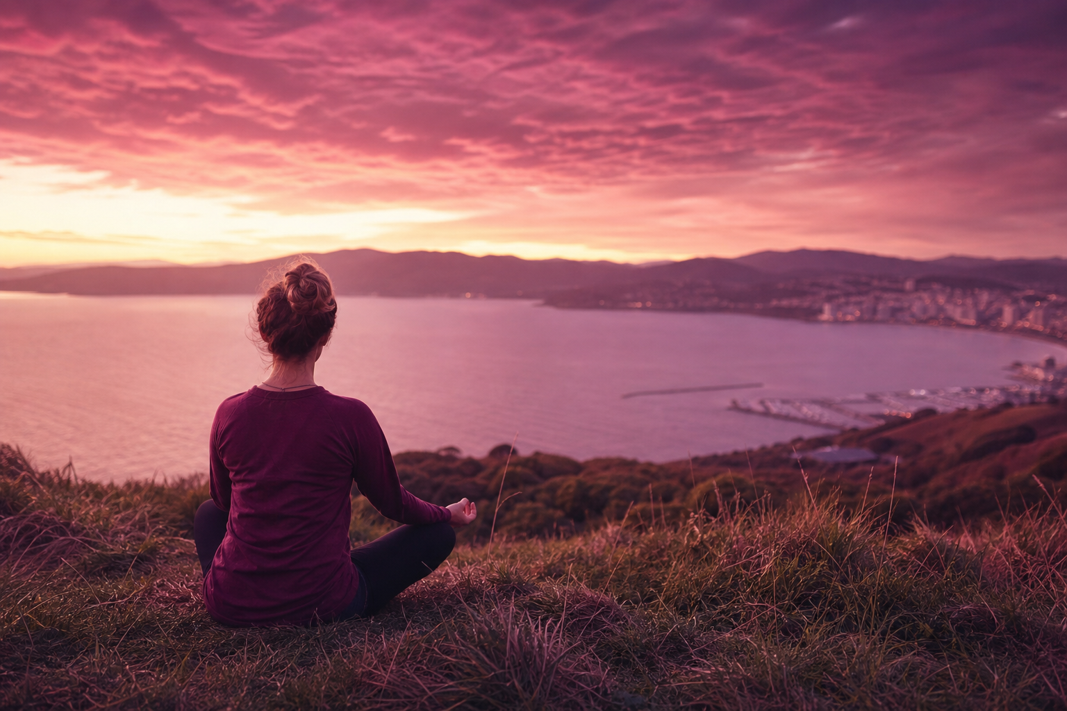 Elbowsneck mindfulness practice in Wellington nature